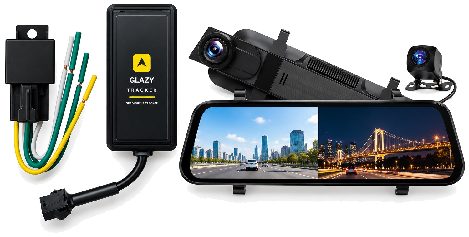 Paket GPS Standard Pro 4G dan Dashcam 4K
